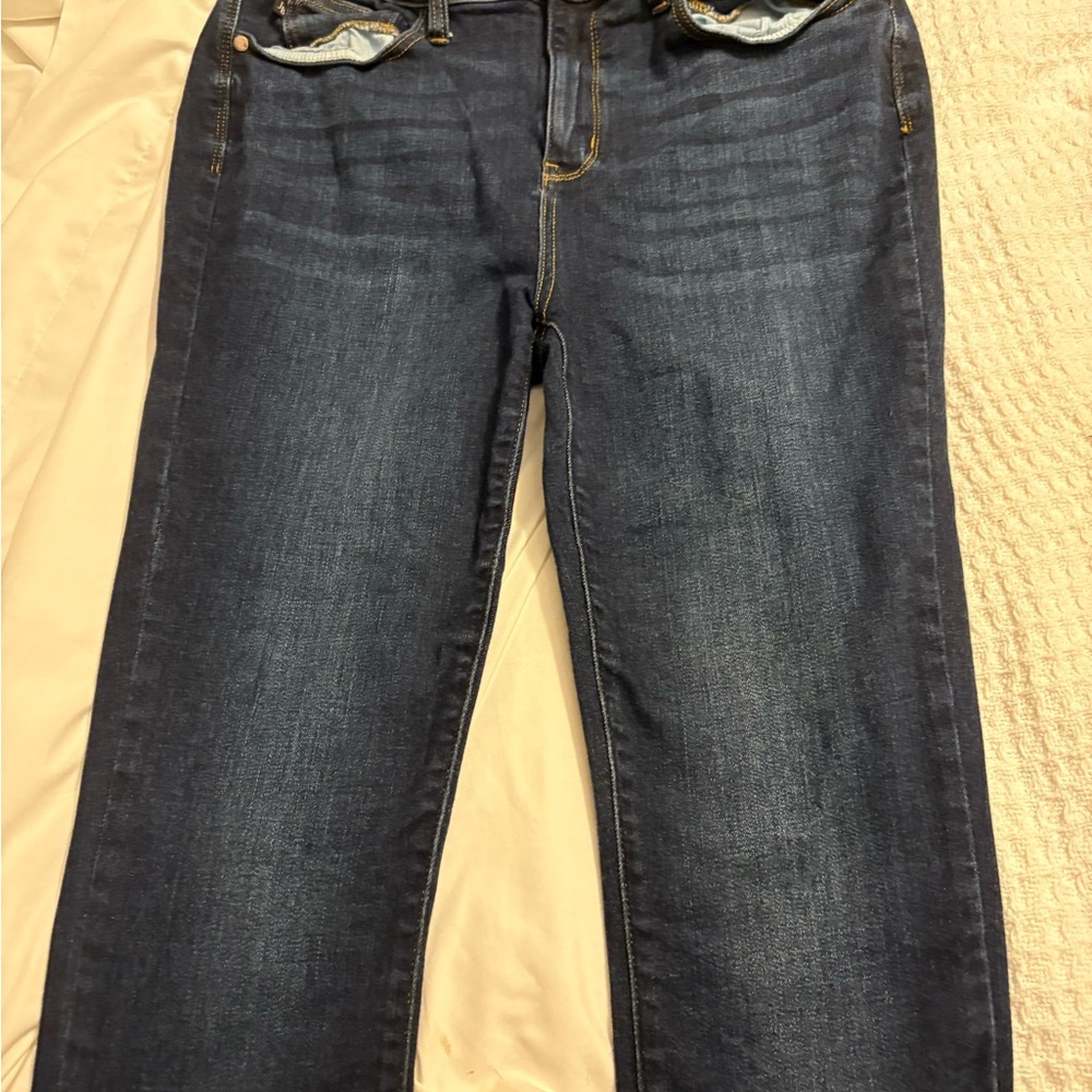 Judy Blue Dark Indigo Skinny Jeans - Picture 5 of 8
